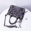 Vintage denim motorcycle & bicycle bags for women luxury designer bags and bags new simple shift shoulder crossbody