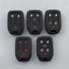 Silicone Car Key Cover Case Fob For Chevrolet Suburban Silverado GMC Terrain Yukon Tahoe Sierra Smart Auto Accessories Key Ring