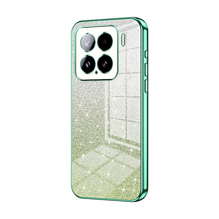 Gradient Glitter Powder Electroplated Phone Case