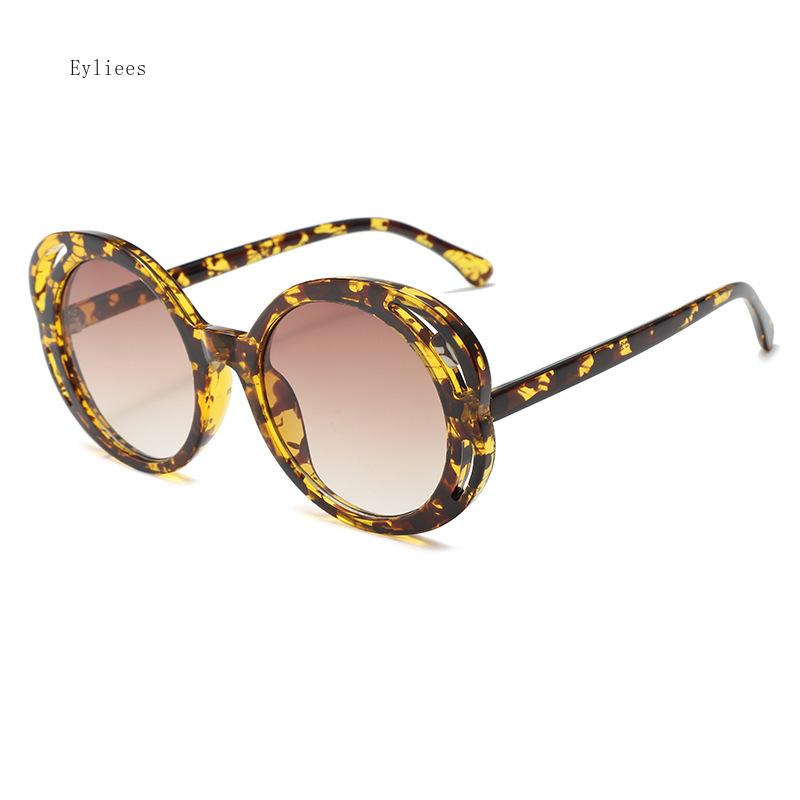 

New In Fashionable Women S Vintage Camellia Sunglasses Large Frame Pattern Unique Style European American Popularity