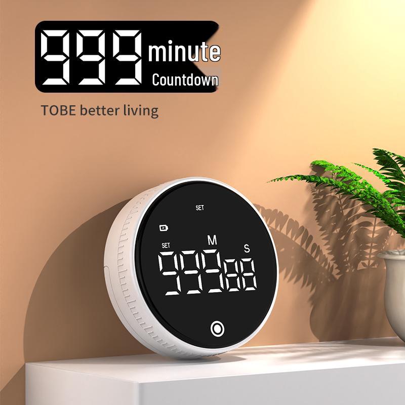 Silent Rotating Timer for Exam Practice, Kitchen Cooking, and Time Management