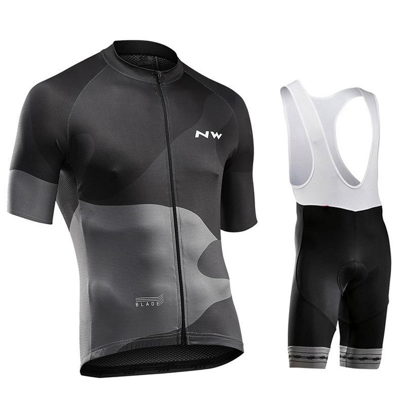 New NW Cycling Suit Men's Summer Mountain Road Racing Suit Breathable Outdoor Riding Equipment
