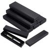 18pcs Cardboard Pen Package Boxes Pen Gift Boxes Rectangle Black 17.4x4.4x2.2cm