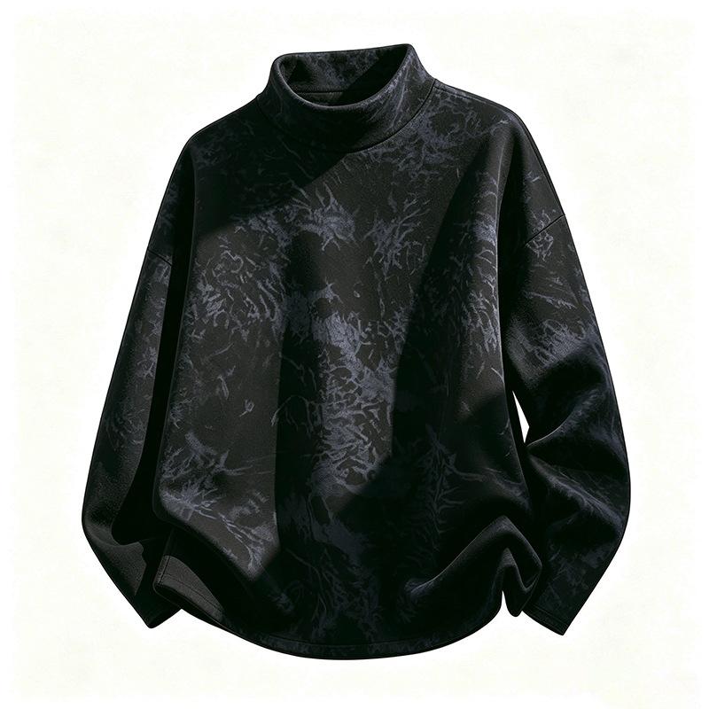 Men Spring Autumn Graphic Print Hoodies Vintage Pullovers Men Women Streetwear Round Neck Sweatshirts