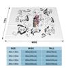 Battle Cats Mobile Games Blankets Soft Warm Flannel Throw Blanket Bedspread for Bed Living Room Picnic Travel Home Sofa