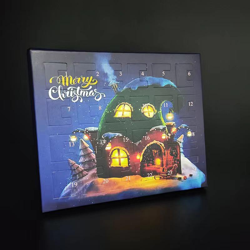 24-Geschenke Halloween Puppen Adventskalender: Weihnachts-Countdown Blind Box
