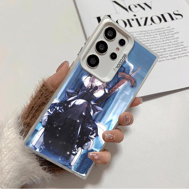 

Fate Zero Stay Night Saber Мягкий чехол для телефона для Samsung Galaxy S24 S25 FE S26 Edge S23 Ultra S22 Plus S21 + Ударопрочная задняя крышка Samsung S21 FE