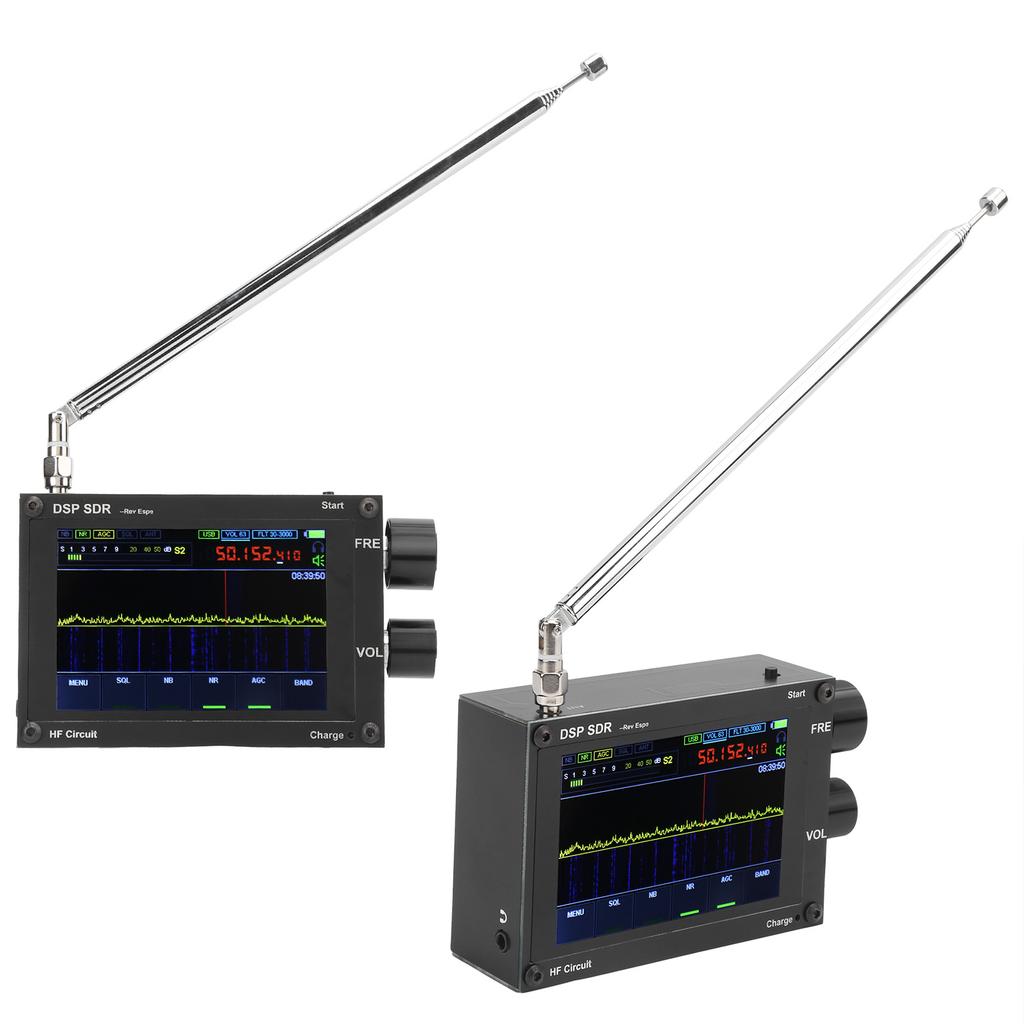 SDR Receiver HandHeld Radio Signal Analyzer Full Frequency DSP 4Layer PCB Components Thick