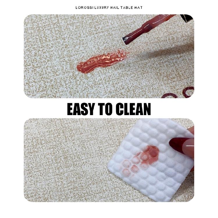 Nail Art Hand Pad, Foldable Nail Art Table Mat Nail Arm Rest Cushion Pad Leather Manicure Tool Nail Mat for Home Salon