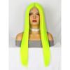 Lace Wig Hand-Tied Front Long Straight Synthetic Women