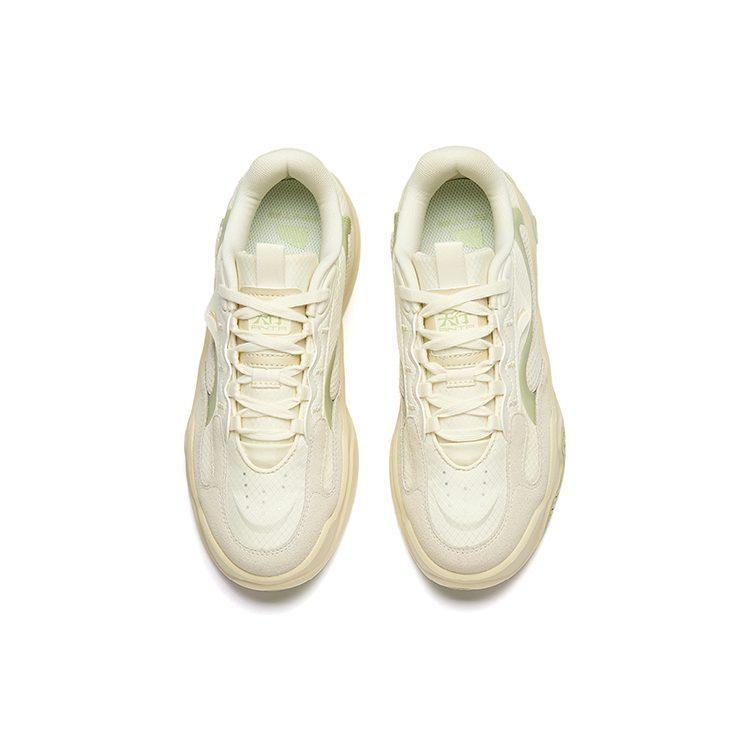 Anta Zapatillas Deportivas Casuales de Caña Baja Tianxing para Mujer Blanco Amarillo Verde 122238091R-3