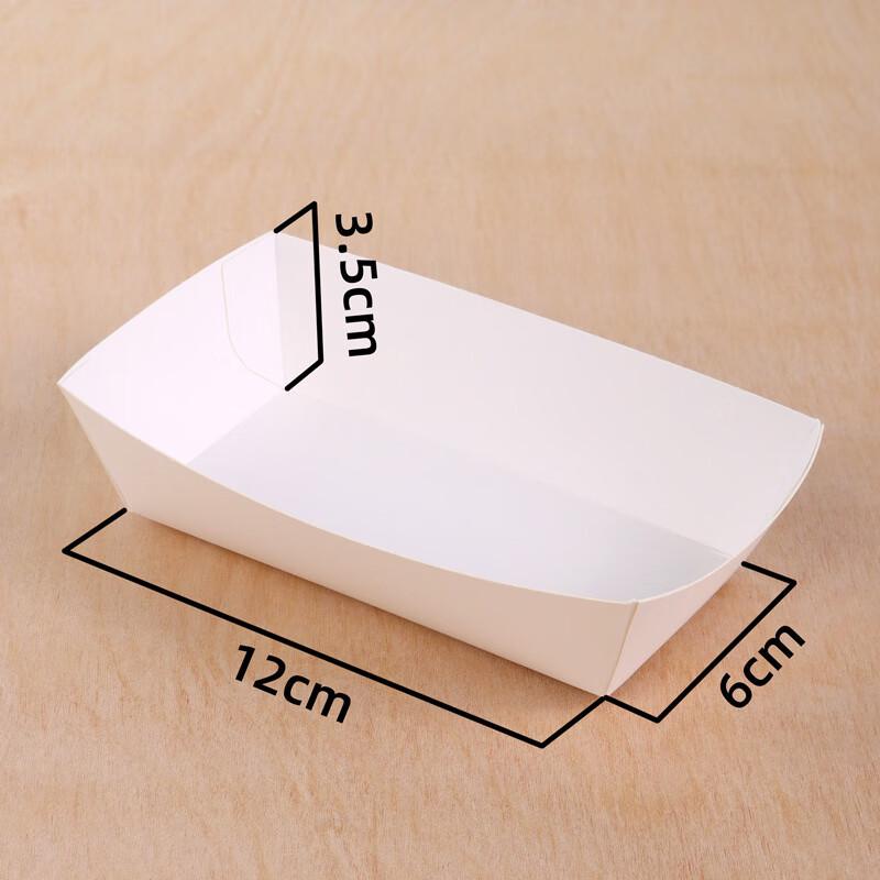 Disposable Laminated Kraft Paper Boat Trays