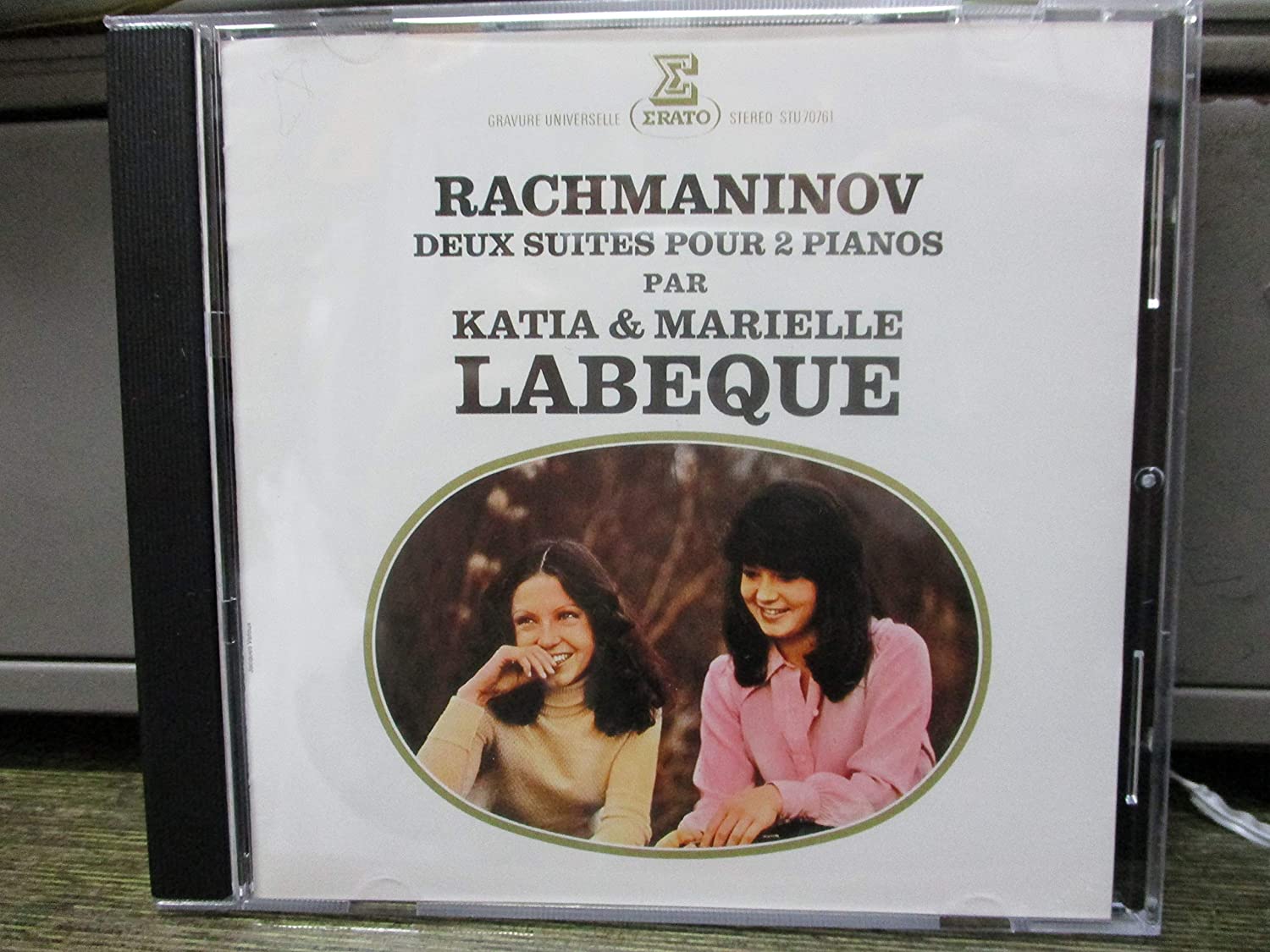 

CD LABEQUE (KATIA & MARIELLE) - Rachmaninoff: Two pianos Japan ObiClassical Used