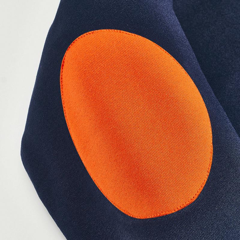 Herbst/Winter Stehkragen Pullover Halbreißverschluss Herren Sport Thermo Fleecegefüttertes Sweatshirt