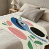Non-Pilling Flannel Blanket: Soft, Breathable, Skin-Friendly, Colorful for Home Decor, All Season, Halloween & Christmas