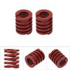 2pcs OD 30mm ID 15mm Medium Load Mould Die Spring Red (TM30*35mm)