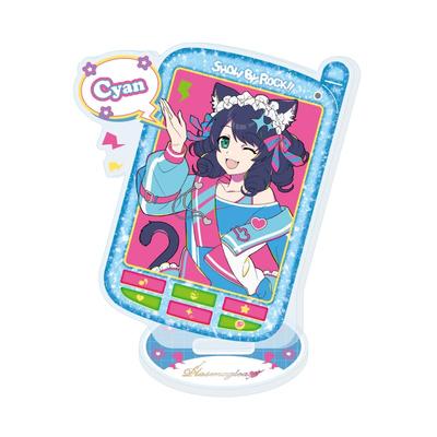 SHOW BY ROCK 170 Bunte Pop-Version. Cyan [Originalillustration] Acryl-Ständer