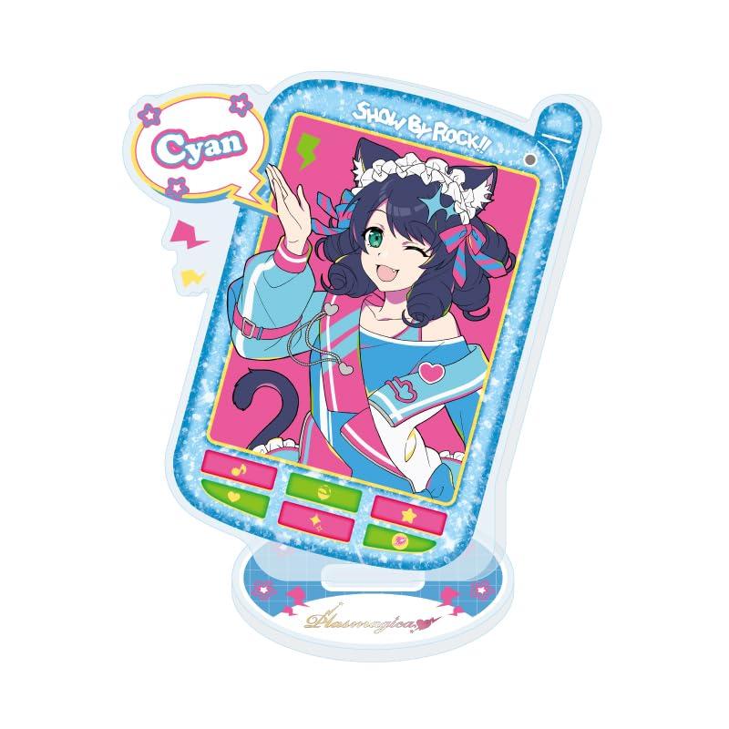 SHOW BY ROCK 170 Красочная поп-версия. Циановый [Оригинальная иллюстрация] Акриловая подставка