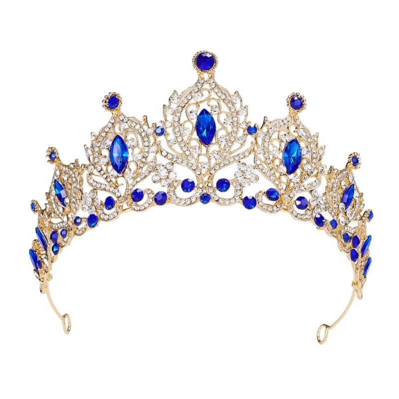 Delicate Tiaras Birthday Headbands Elegant Hairbands for Girls Wedding Party Photo Props Headwear Crown