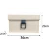 Modern Organizer Storage Box Leather Organizer Boxes Multifunctional Storage Boxes for Bedroom Classified Storage Basket