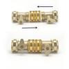 1Pcs 3/4" Female-To-Female Garden Hose Connector Two-Way Aluminium Alloy Hose Adapter Female Thread Quick Connector