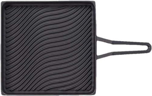 

Iwachu 60006 Japan Brand Pro Arte Grill Pan, Large, Induction Compatible, Nambu Ironware