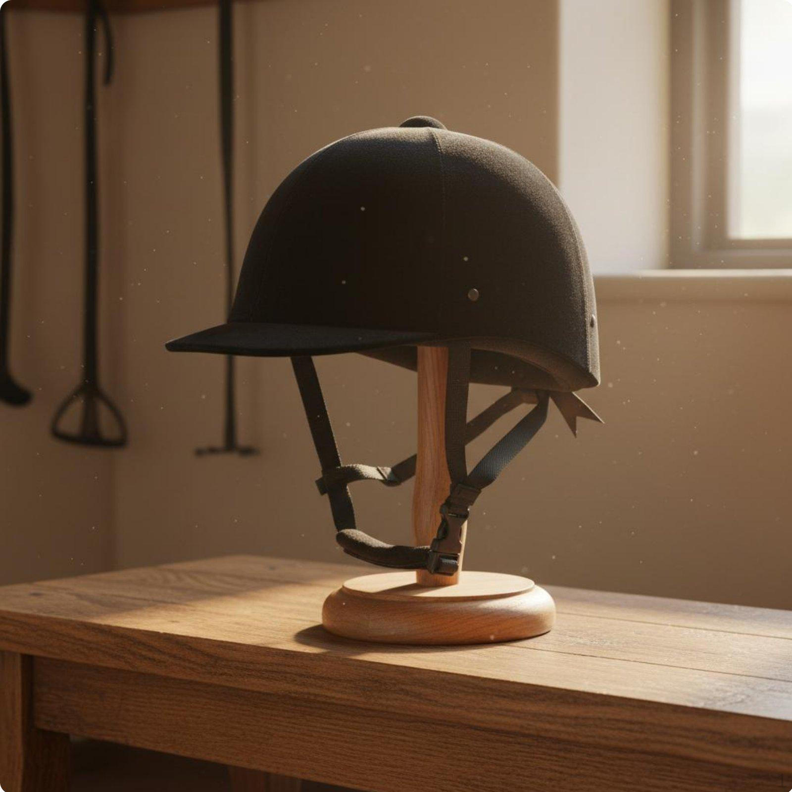 Velvet Equestrian Helmet ShowReady Look Horse