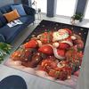 Christmas Santa Claus Chair Mat - Anime Cartoon Design, Non-Slip Carpet for Office, Home Decor, Living Room, Bedroom, Game Room & Dormitory.R050