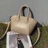 Niche Handbag Wing Bag Temperament Cowhide Large Capacity Commuting Shoulder Dumpling Bag Messenger Bag Women