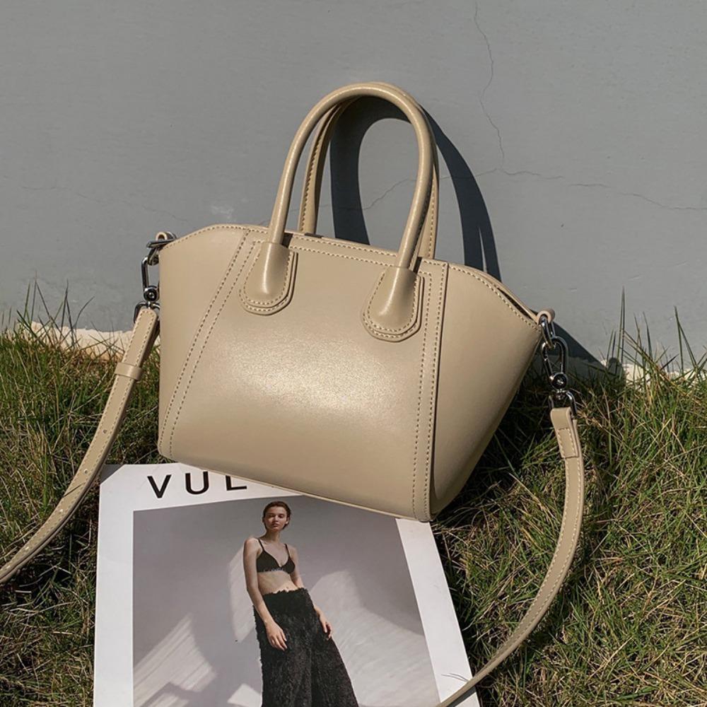 Niche Handbag Wing Bag Temperament Cowhide Large Capacity Commuting Shoulder Dumpling Bag Messenger Bag Women
