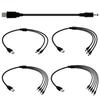 18 AWG 0.75 Sq Mm Security Monitor USB To DC5521 Male Splitter Cable