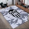 Valencia CF2 Flannel Pattern Square Carpet,Area Rug,Carpet Rug for Living Room Bedroom Sofa Playroom Decor,Non-slip Floor Mat