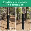 2Pcs Tree Trunk Protector Guard Spiral Design Tube Wraps Effective Tree Protection Anti-bite Sturdy Tree Bark Cover