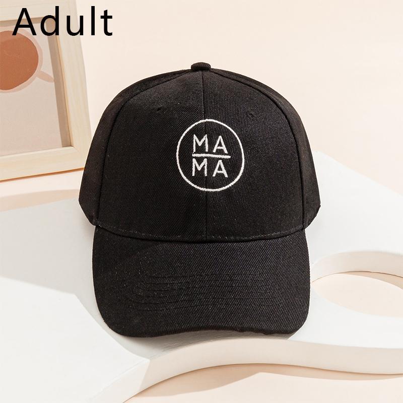 New Parent-child Mama Letter Mini Dada Baseball Cap Outdoor Women Child Snapback Dad Hat Men's Adjustable Sunshade Truck Caps