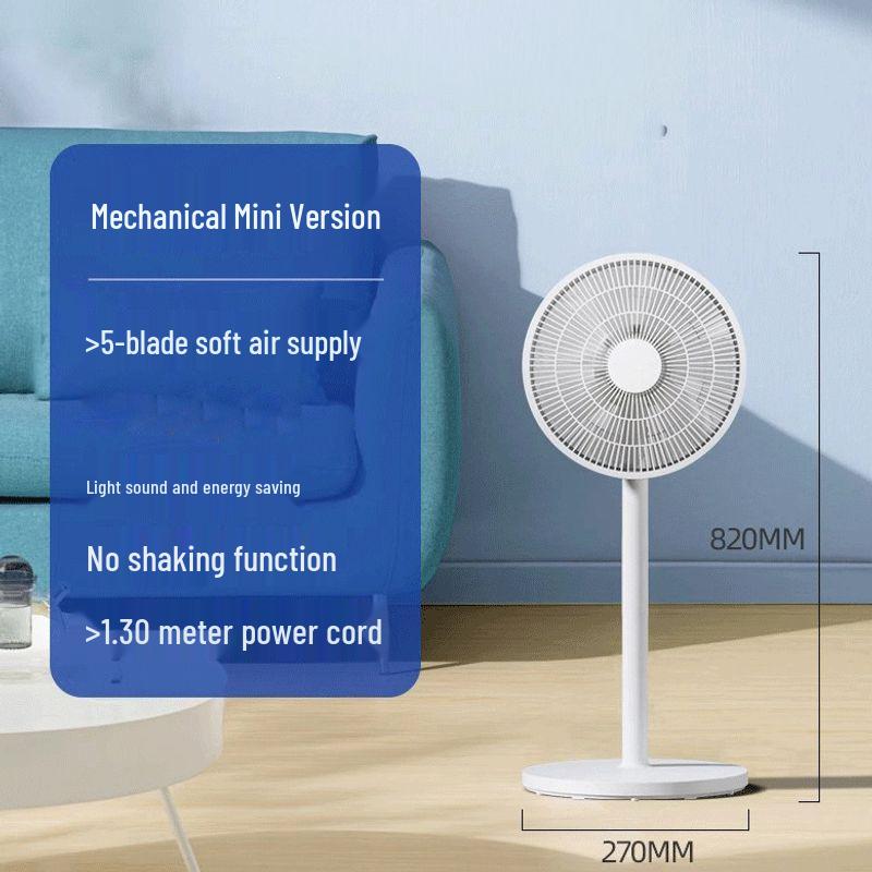 Remote Control Oscillating Floor Fan with Powerful Wind