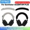 För Sennheiser ACCENTUM PLUS Hörlurar Öronproppar Dragkedja stickat tyg pannband skyddande överdrag Huvudbågeöverdrag Avancerad känsla