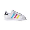Adidas Originals SUPERSTAR Abrasion Resistant Low top Toddler Shoes White Infant And Toddler FW5240