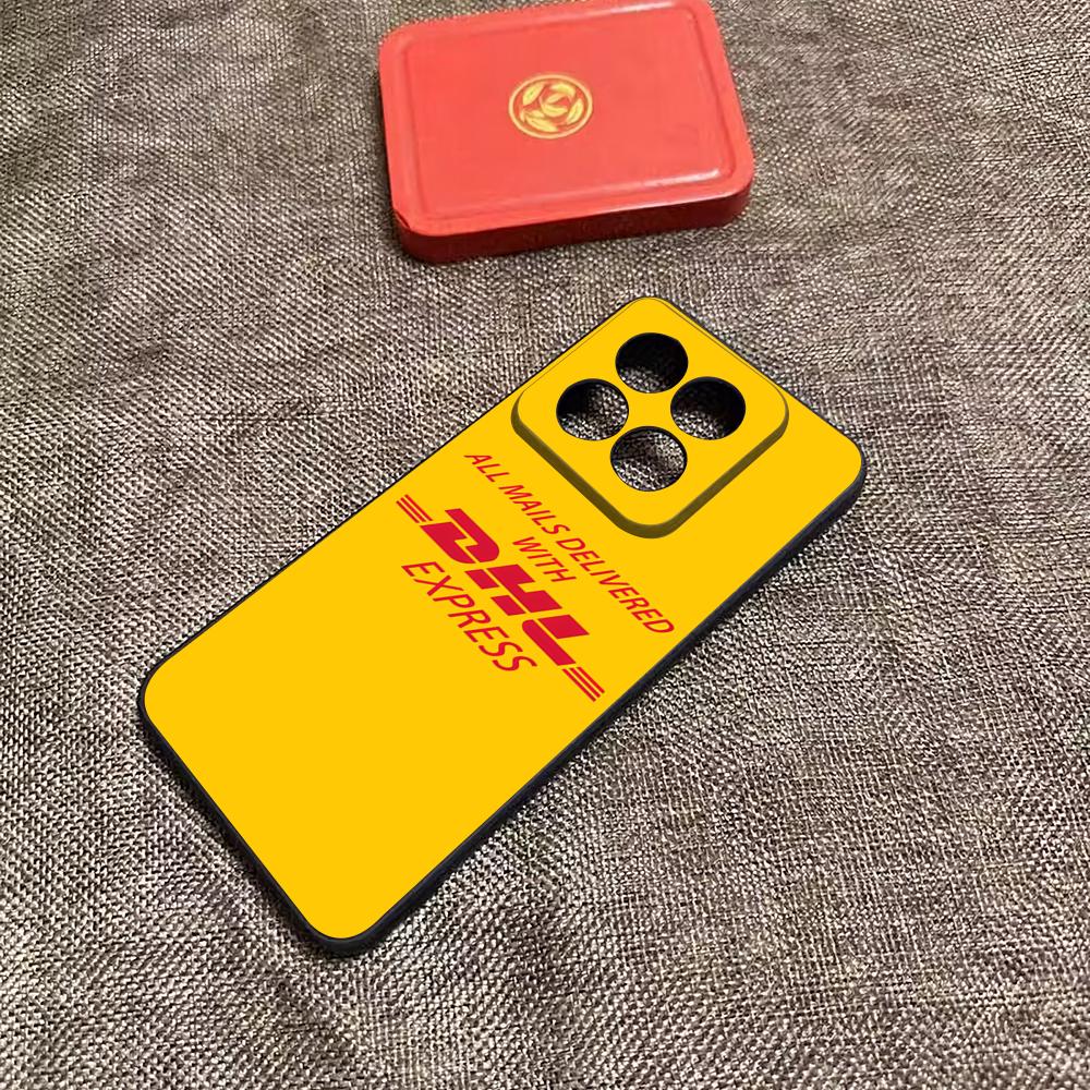 Fashion INS D-DHL Logo Phone Case Silicone Case For Xiaomi POCO X5 X5PRO 5G Soft Fundas Poco X5 Pro 5G Case