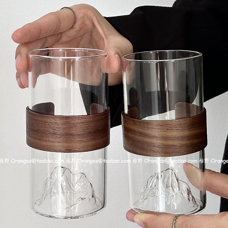 Mount Fuji Anti-Scald High Temp Resistant Japanese Coffee Cup