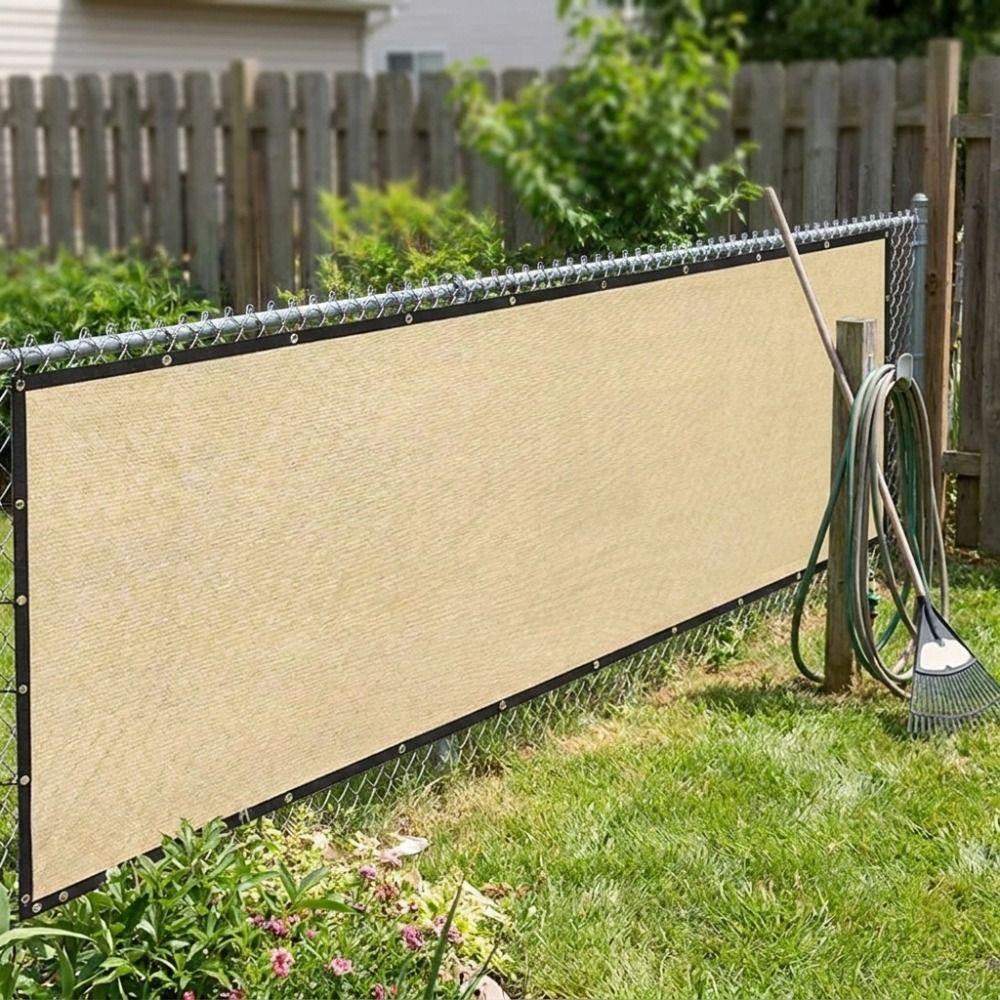 Sun Protection Balcony Fence Privacy Shade Screen Dust-proof Windscreen Mesh Cover Car Shed Awning