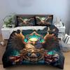 "Patriotic Eagle Crest Set" Multiple sizes kid's and adults' bedroom Exquisite 3PC bedding set gift