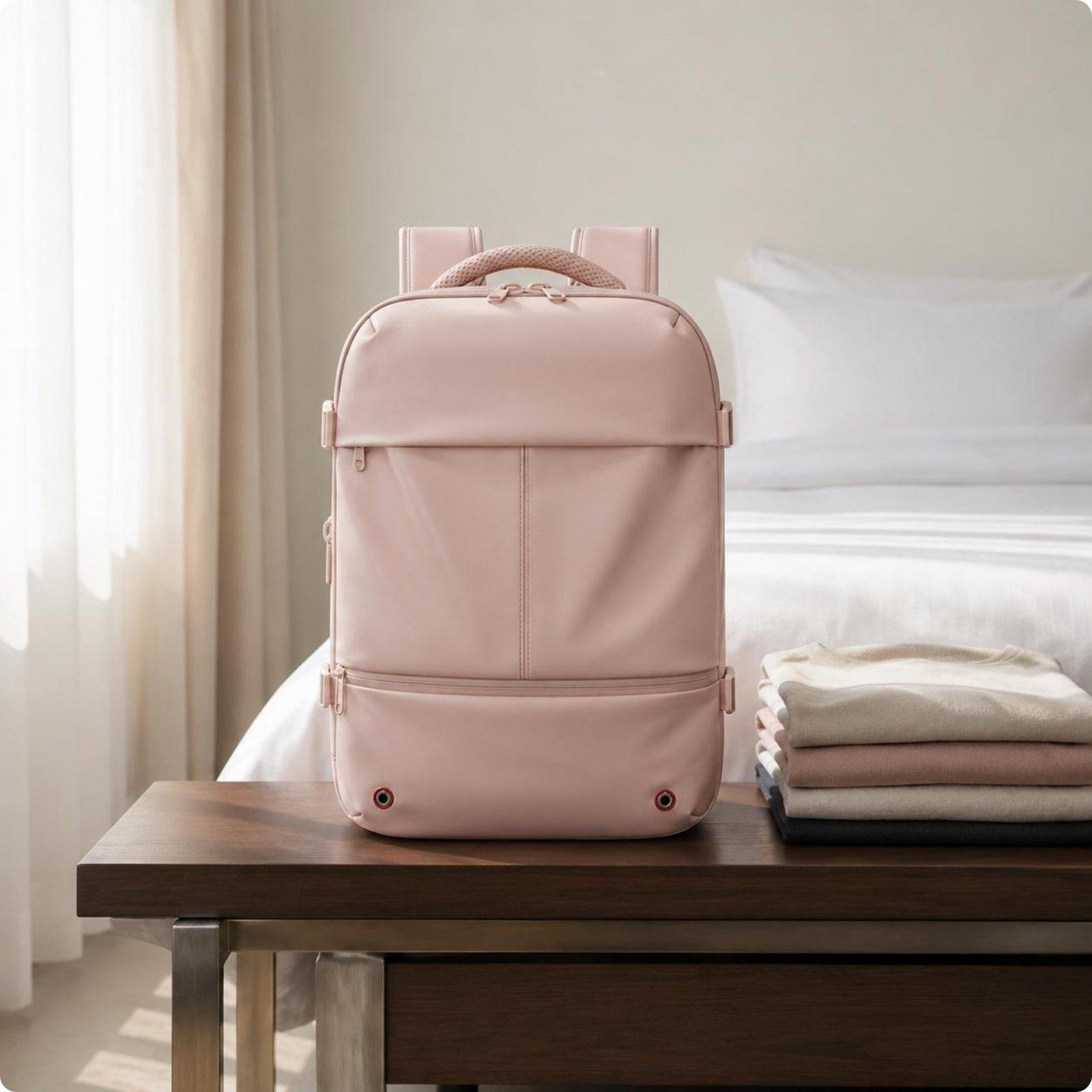 Vacuum Compression Backpack Large Capacity Travel Waterproof Luggage for Business Trip