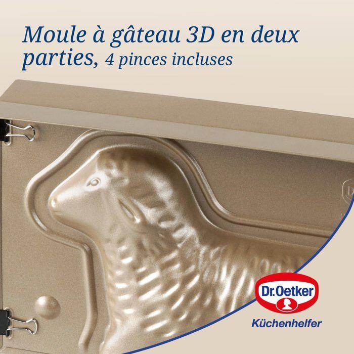 Moule À Gâteau - DR. OETKER - Agneau Pascal - Acier Inoxydable - 27,5 Cm - Antiadhésif