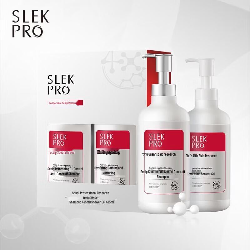 

Slek Scalp Oil Control & Smoothing Shampoo & Conditioner Set
