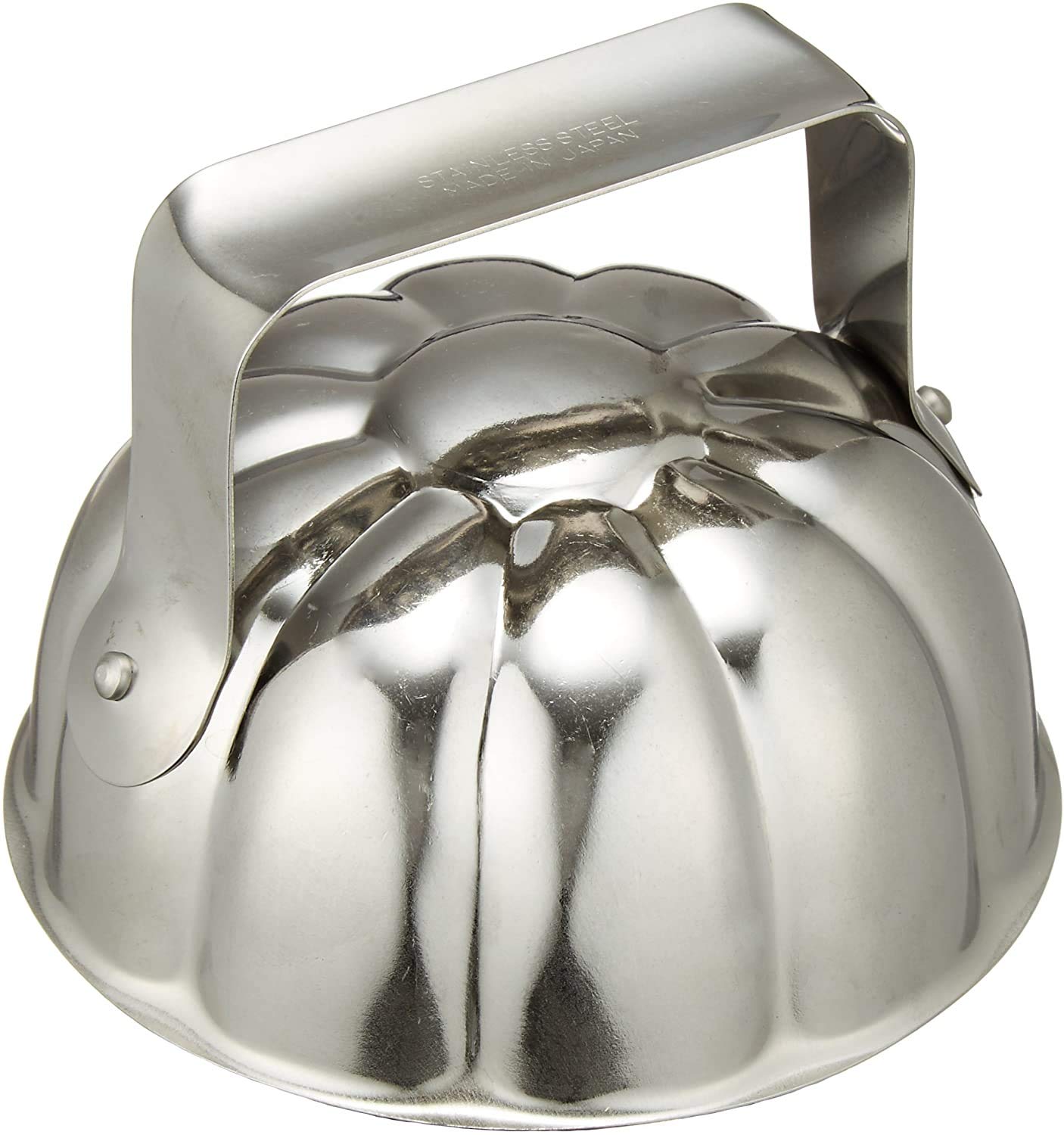 Kanda Rice Stainless Made in Rice Chrysanthemum 058008 (Kanda) Mold, Steel, Japan, Press, Commercial/Home Use, Design,