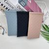 1pc Minimalist Elegant Trendy Glasses Pouch Woven Texture PU Leather Portable Sunglasses Storage Box Durable Protective Containe