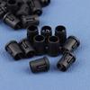 50Pcs 5Mm Led Holder Socket Clip Bezel Socket Mount Light Emitting Diode Lamp Base Cover Black Plastic Display Blub Cup Case