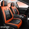 Universal Full Leather Car Seat Cover Cushion for All Seasons - Single Seat Cover