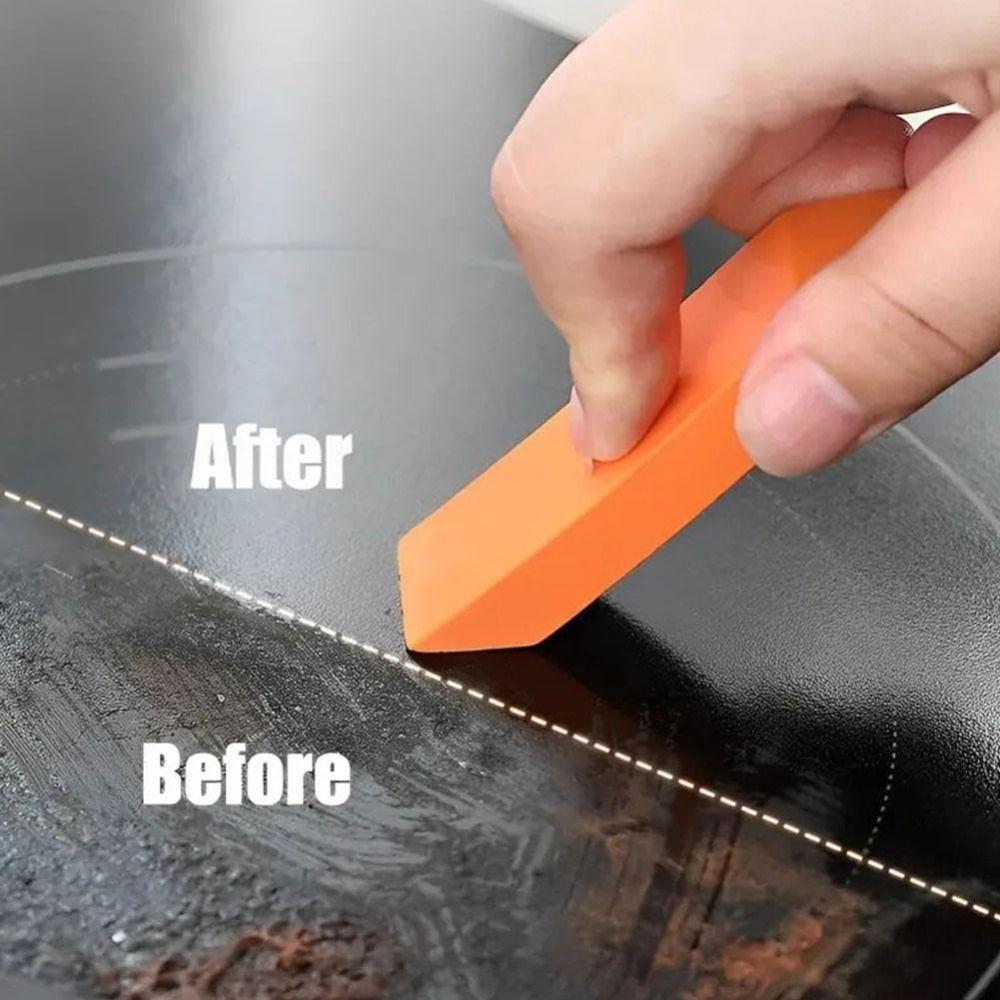 4Pcs Anti-Scratch Scale Eraser Stainless Steel Scratch Eraser  Water Stains Removal