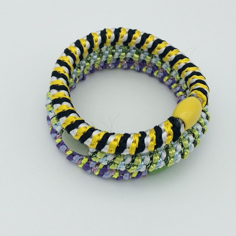 3 Stück/Set Damen Mode Golddraht Haargummis Elastische Spiralhaargummis Für Mädchen Haarspangen Scrunchie-Accessoires Knekkies